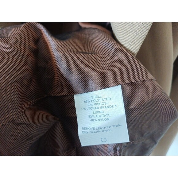 Classiques Entier Womens Brown Suit Blazer Jacket & Pants Set Career 10 NWT - Picture 5 of 11